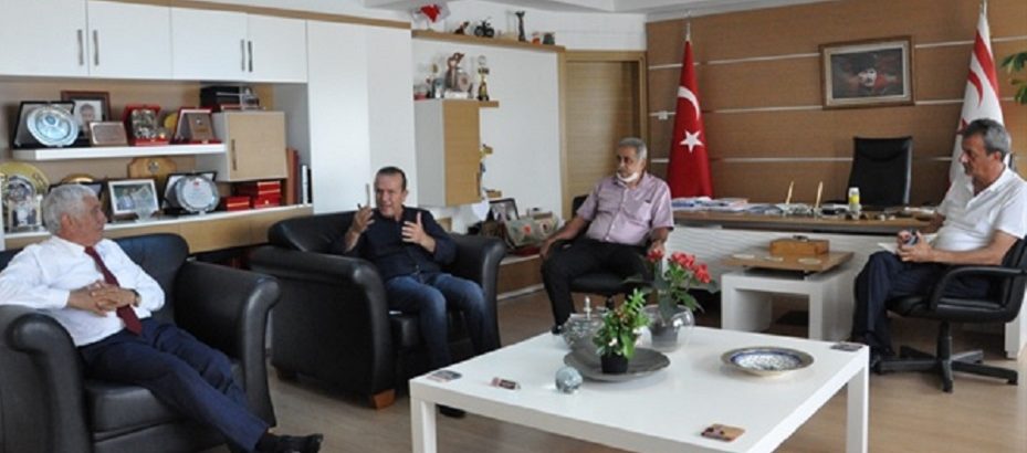 DP Genel Başkanı Ataoğlu Özçınar’ı ziyaret etti