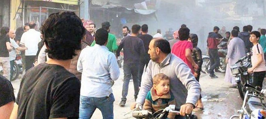 Bab’da iftar vakti bombalı terör saldırısı: 11 yaralı