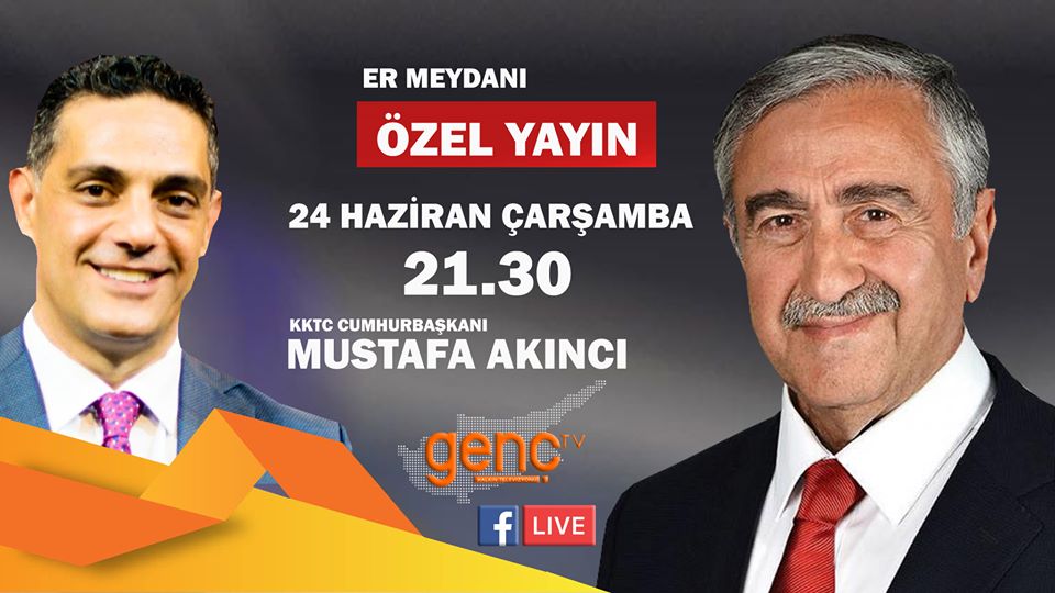 Cumhurbaşkanı Mustafa Akıncı, bu akşam Er Meydanı’nda