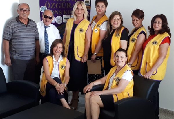 Girne Özgürada Lions Kulübü, Görmezler Derneği’ne bağış yaptı Pazartesi 29 Haziran 2020