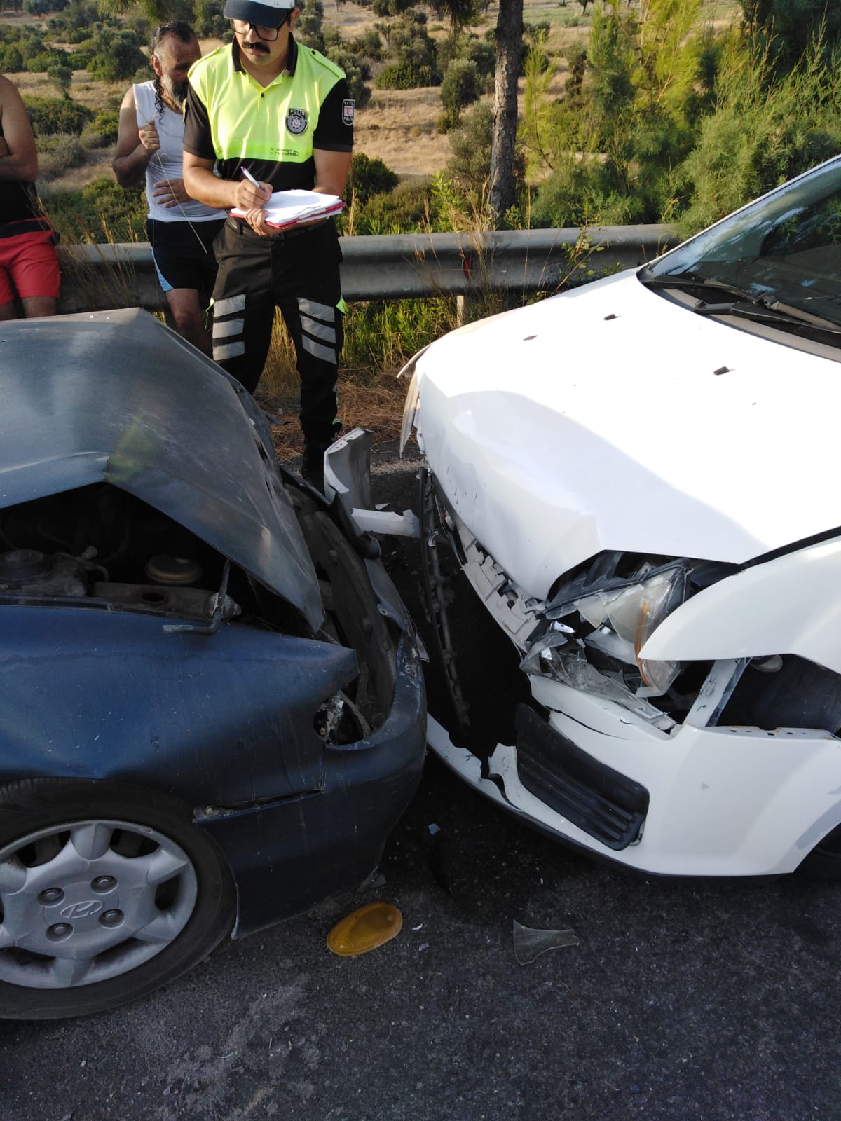 Girne-Tatlısu yolunda kaza