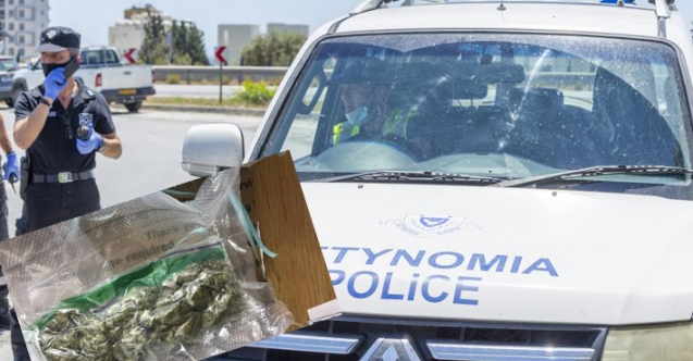 Larnaka’da 22 buçuk kilo uyuşturucu ele geçirildi