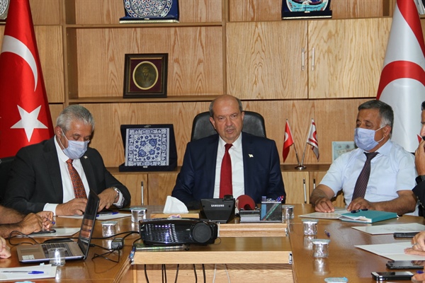 Kıbrıs Türk Elektrik Kurumu için hazırlanan Yakıt Değişim Projesi’nin sunumu Başbakanlık’ta gerçekleştirildi
