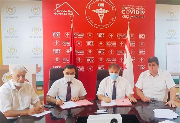 Kuzey Kıbrıs Türk Kızılayı, Sağlık Bakanlığı ile işbirliği protokolü imzaladığını açıkladı