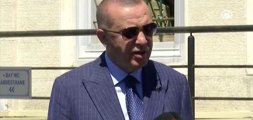 Erdoğan: Sivil gemilerimize karşı yapılabilecek en ufak bir saldırıyı cevapsız bırakamayız