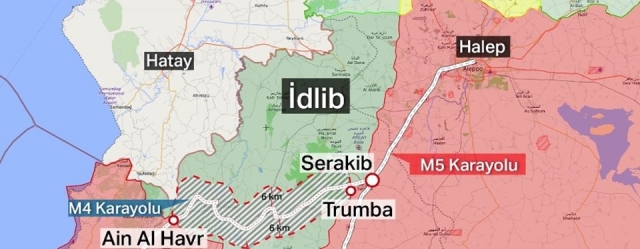 İdlib’de kara devriyesine saldırı: Bölge ateş altına alındı