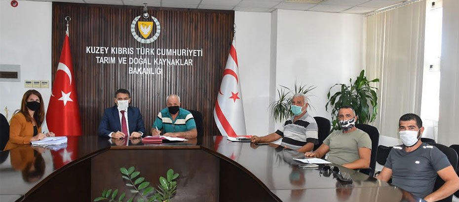 Tarım Bakanlığı’na ait arazi balıkçılık faaliyetleri için Yedidalga Balıkçılar Birliği Derneği’ne devredildi