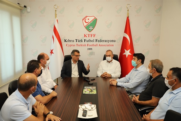 Erhürman, Kıbrıs Türk sporunun dünyaya açılması için yapılması gereken çok iş olduğunu belirtti