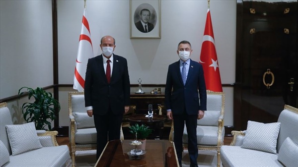 Başbakan Ersin Tatar, Ankara’da Oktay ile biraraya geldi