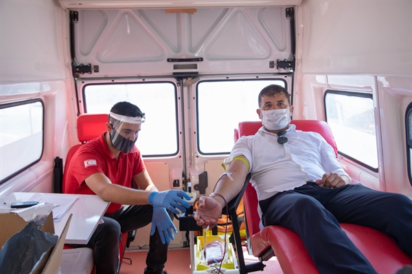  Kuzey Kıbrıs Türk Kızılayı, kan bağışının artması için çalışmalara devam ettiğini bildirdi