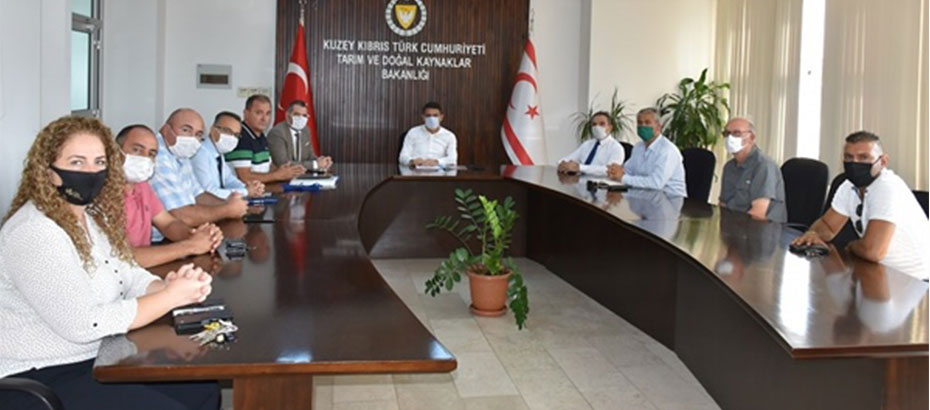 Tarım ve Doğal Kaynaklar Bakanı Oğuz, Zeysan Başkan ve üyeleriyle görüştü
