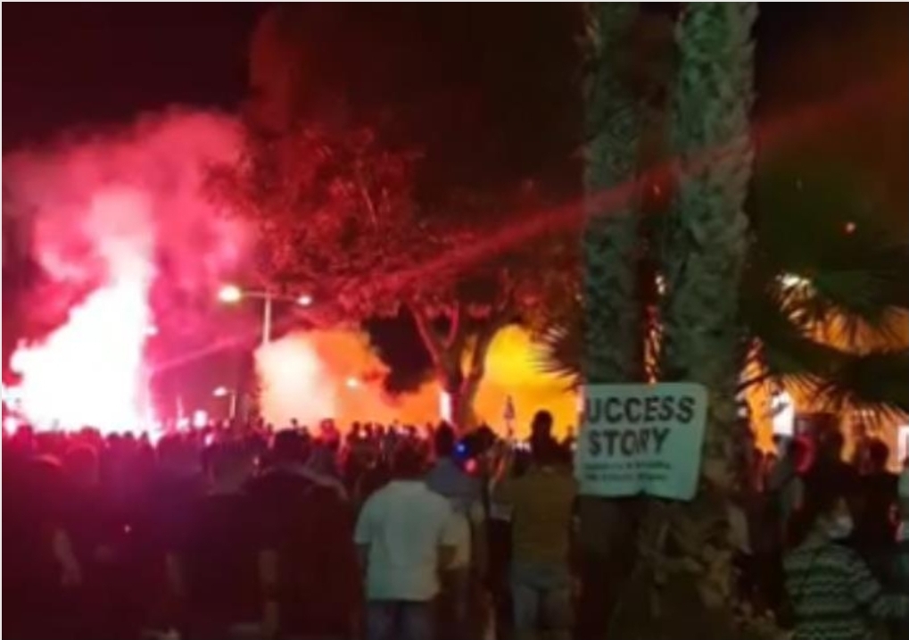 Limasol’da protesto gösterileri