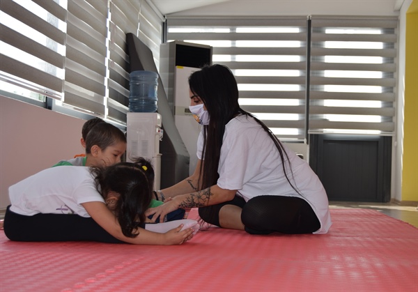 LTB Çocuk Merkezi'nde Jimnastik dersleri başladı