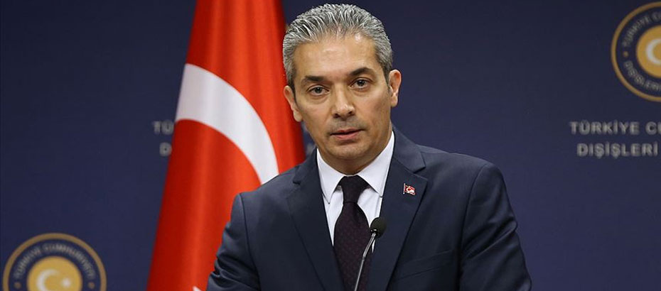 TC Dışişleri Bakanlığı Sözcüsü Aksoy: AB, Kıbrıs Türk halkının çözüm iradesini reddetme cüretini göstermekte