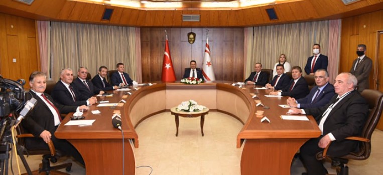 Bakanlar Kurulu, Başbakan Ersan Saner başkanlığında toplandı