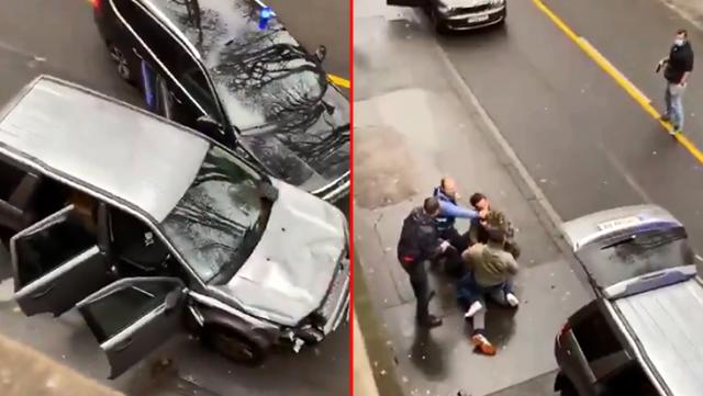 Almanya'da bir otomobil kalabalığa daldı: 2 ölü, 10 yaralı