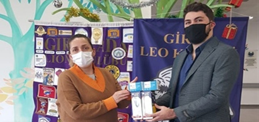 Girne LEO Kulubü çocuk onkolojisi bölümüne bağışta bulundu