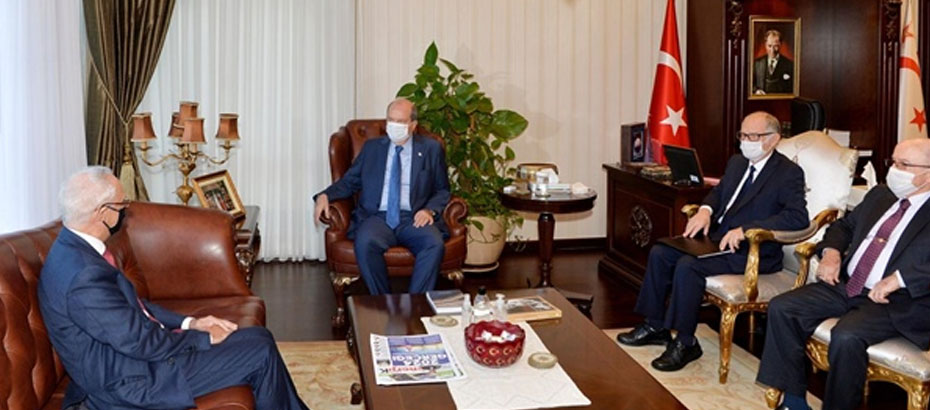 Cumhurbaşkanı Ersin Tatar, yabancı diplomatlarla görüşmelerini sürdürüyor