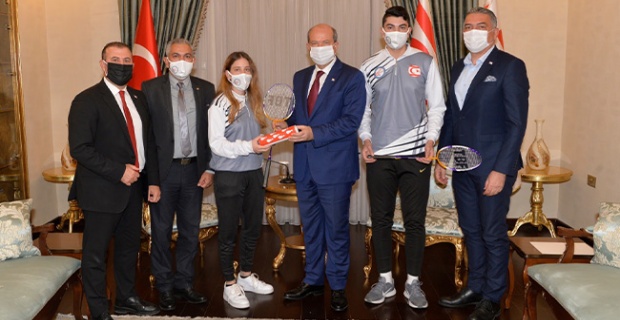 Tatar, Badminton Federasyonu’nu kabul etti
