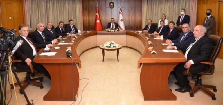 Bakanlar Kurulu, Başbakan Ersan Saner başkanlığında ilk toplantısını yaptı