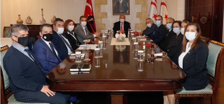 Tatar, “İki Taraflı Teknik Komite” eş başkanlarıyla toplantı gerçekleştirdi