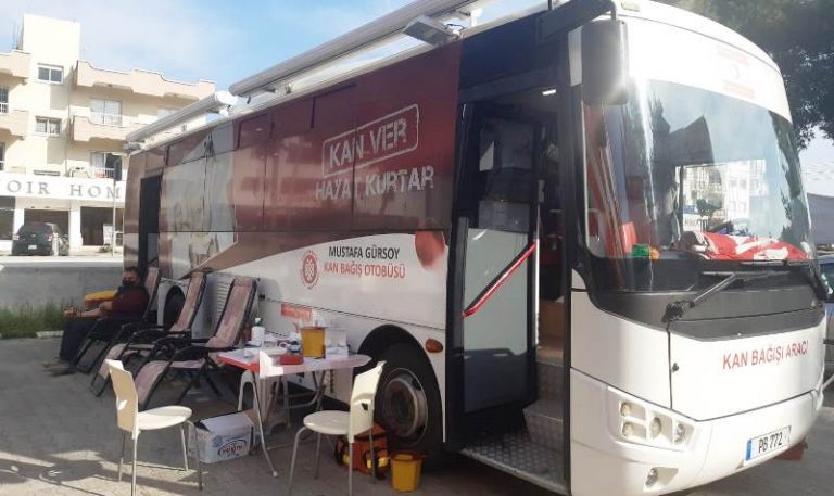 Gazimağusa’da kan bağışı kampanyası düzenlendi