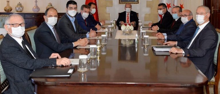 Cumhurbaşkanı Tatar ile siyasi parti başkanlarının görüşmesi tamamlandı