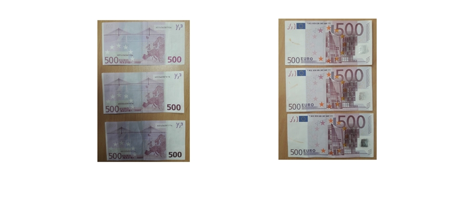 Polis sahte 500 Euro’lar konusunda uyardı