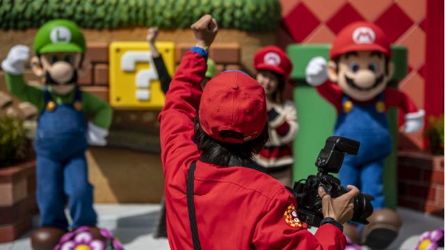 Japonya'da Süper Mario temalı park açıldı