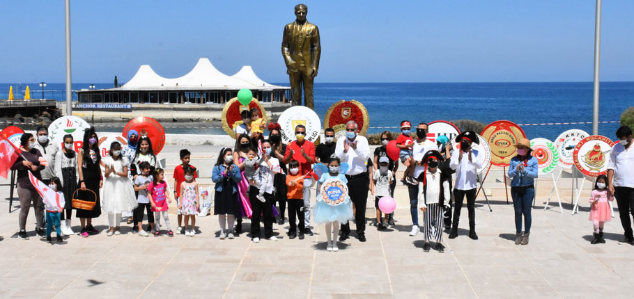 Girne Belediyesi 23 Nisan etkinliği düzenledi