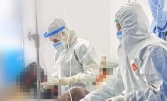 Pandemi Hastanesi hemşiresi mitinge karşı tepki verdi