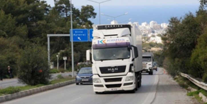 Karayolları Dairesi, Girne-Lefkoşa ana yolunu ağır vasıtalara kapattı
