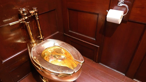 6 milyon dolar değerindeki altın tuvaletten iki yıldır haber yok