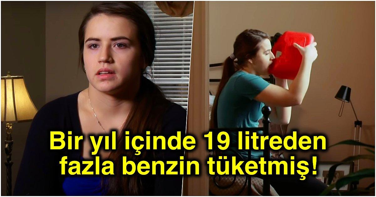 Benzin içme bağımlılığı bulunan kadının hikayesi şaşırttı