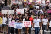 Teksas'ta yürürlüğe giren kürtaj yasası protesto edildi