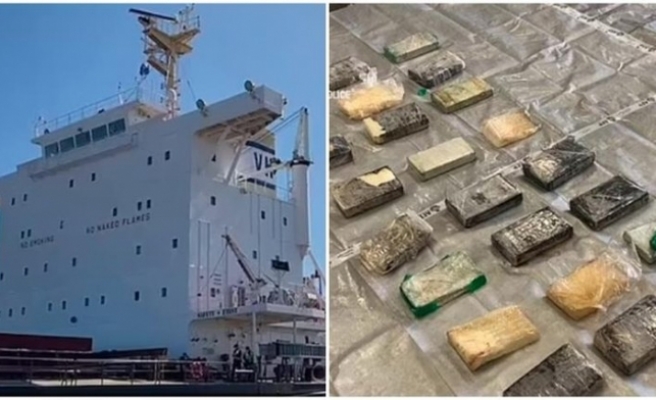 Avustralya Polisi Rum bandıralı gemide 416 kilo kokain ele geçirdi