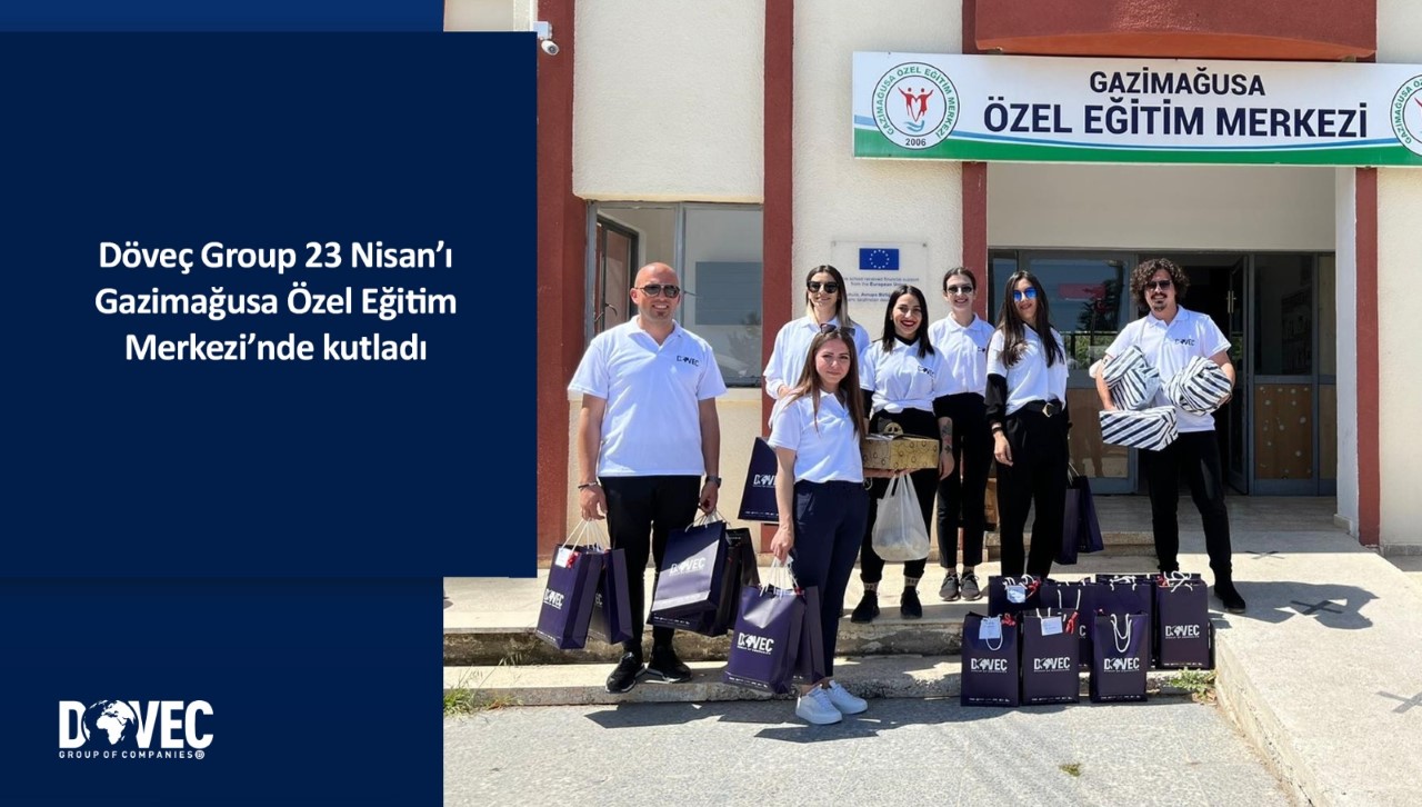 Döveç Group, 23 Nisan’ı Gazimağusa Özel Eğitim Merkezi’nde kutladı