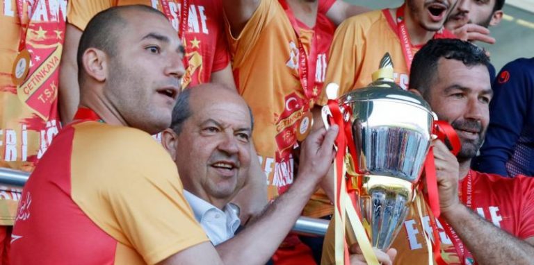 Cumhurbaşkanı Tatar, Çetinkaya Türk Spor Kulübü’nün sporcu, yönetici ve taraftarlarını tebrik etti