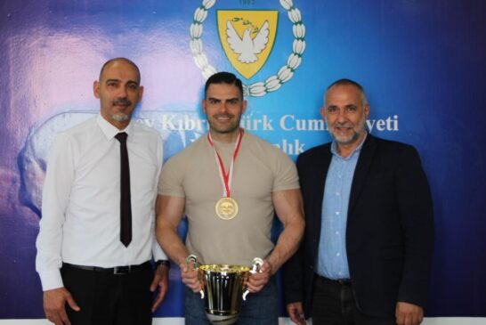 Emre Özkaram, Spor Dairesi müdürü ile görüştü