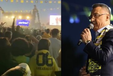 Fuat Oktay Ankaragücü'nün şampiyonluk kutlamasında yuhalandı