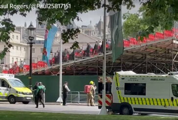 Londra'da atlı birliklerin geçit töreni provasında 5 kişi yaralandı