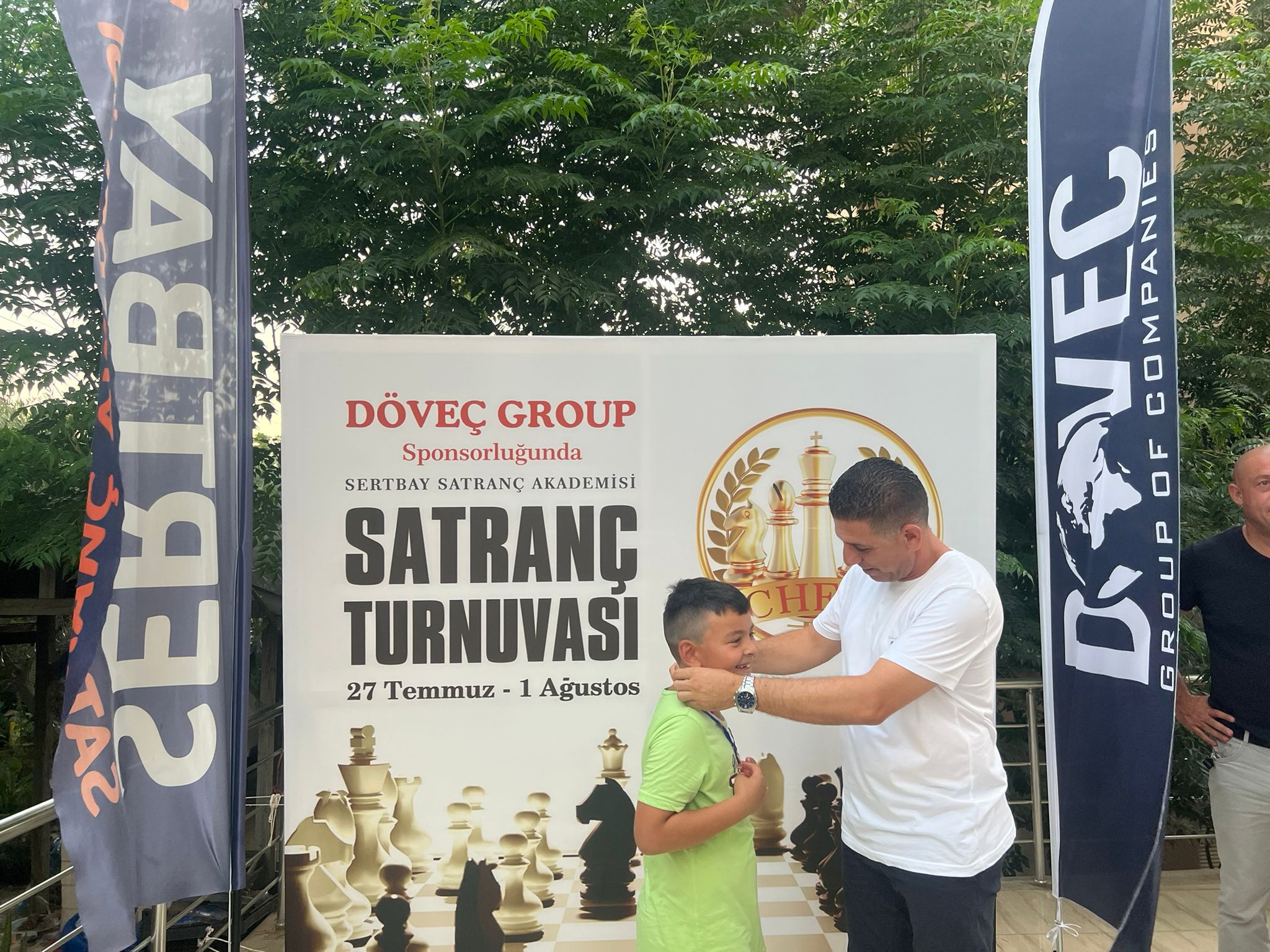 Döveç Group Ana sponsorluğunda ödüllü satranç turnuvası gerçekleştirildi