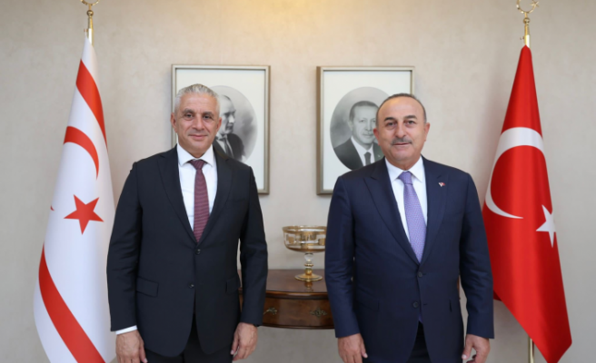 Taçoy, Türkiye Dışişleri Bakanı Çavuşoğlu ile görüştü