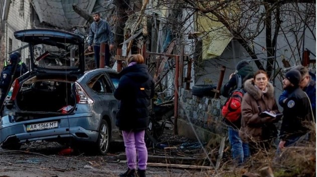 Rusya’nın Kiev’e saldırısında 1 kişi öldü, 20 kişi yaralandı