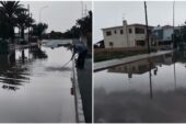 Aşırı yağışlar Güney Kıbrıs’ta da etkili oluyor... Trodos'a giden yollar kapandı...