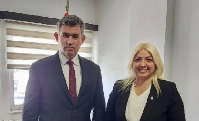 Mehmetçik-Büyükkonuk Belediye Başkanı Tuğlu’dan Feyzioğlu’na ziyaret