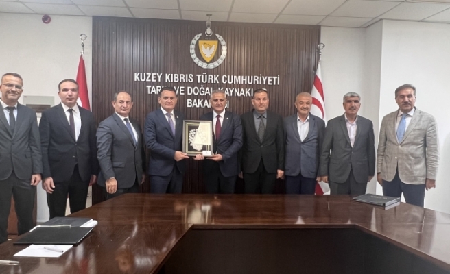 Bakan Oğuz, Türkiye Tohumcular Alt Birliği Yönetim Kurulu Başkanı Güler’i kabul etti