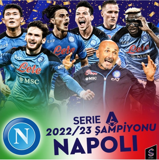 Napoli 33 yıl sonra şampiyon