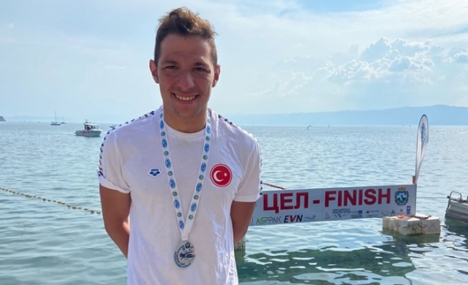 Doğukan Ulaç, Ohrid Yüzme Maratonu’nda dördüncü oldu