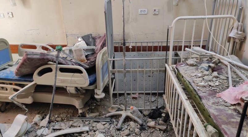 İsrail Kemal Advan Hastanesi’ni tank ve keskin nişancılarla kuşattı